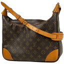 ルイ・ヴィトン Louis Vuitton ブローニュ 30 肩掛け ショルダーバッグ モノグラム ブラウン M51265 レディース 【中古】