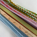 帯締め 優品 帯締め5本セット ベージュ 正絹 和装小物 【中古】