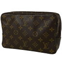 ルイ・ヴィトン Louis Vuitton トゥルース トワレット 23 メイク コスメ セカンドバッグ 化粧ポーチ モノグラム ブラウン M47524 レディ...