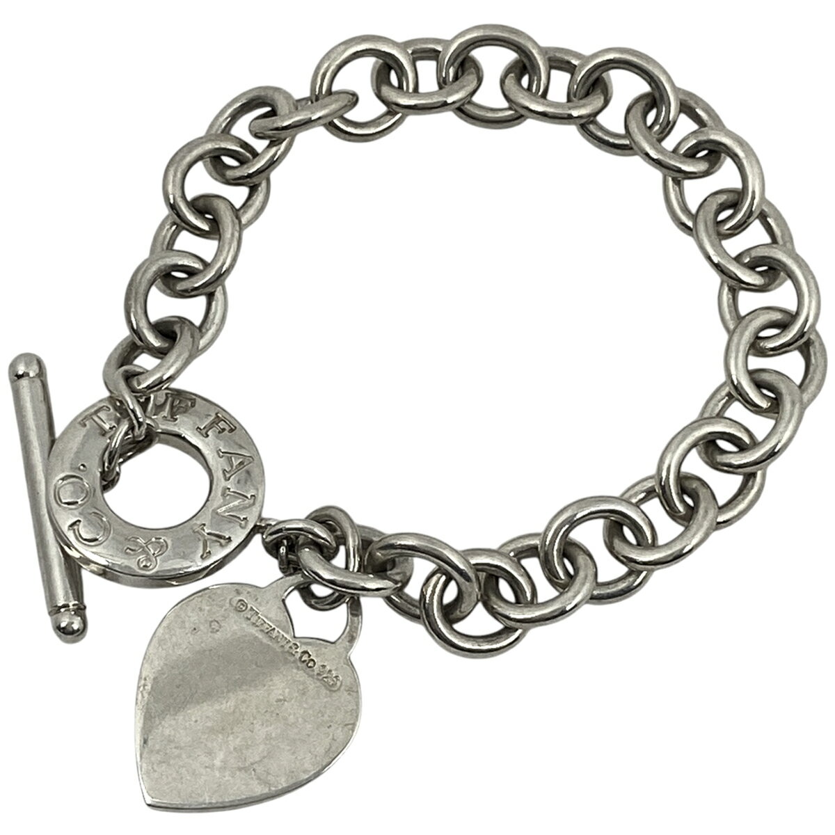 【ラッピング可】ティファニー TIFFANY&Co. リターン トゥ ティファニー ブレスレット ハートタグ トグル ブレスレット シルバー925 シルバー レディース 【中古】のサムネイル