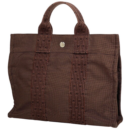 エルメス HERMES エールライン トート PM ハンドバッグ トートバッグ ナイロンキャンバス ブラウン レディース 【中古】 msp29 エルメス HERMES エールライン トート PM ハンドバッグ トートバッグ ナイロンキャンバス ブラウン レディース 【中古】 msp29