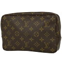 ルイ・ヴィトン Louis Vuitton トゥルース トワレット 23 メイク コスメ セカンドバッグ 化粧ポーチ モノグラム ブラウン M47524 レディ...