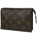 ルイ・ヴィトン Louis Vuitton ポッシュ トワレット 15 小物入れ メイク コスメ 化粧ポーチ モノグラム ブラウン M47546 レディース 【...