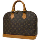 ルイ・ヴィトン Louis Vuitton アルマ 手提げ ハンドバッグ モノグラム ブラウン M51130 レディース 【中古】 msp29