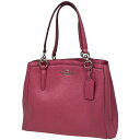 コーチ COACH ミネッタ ハンドバッグ ロゴ 2WAY ショルダーバッグ ハンドバッグ レザー ピンク F57847 レディース 【中古】(4)