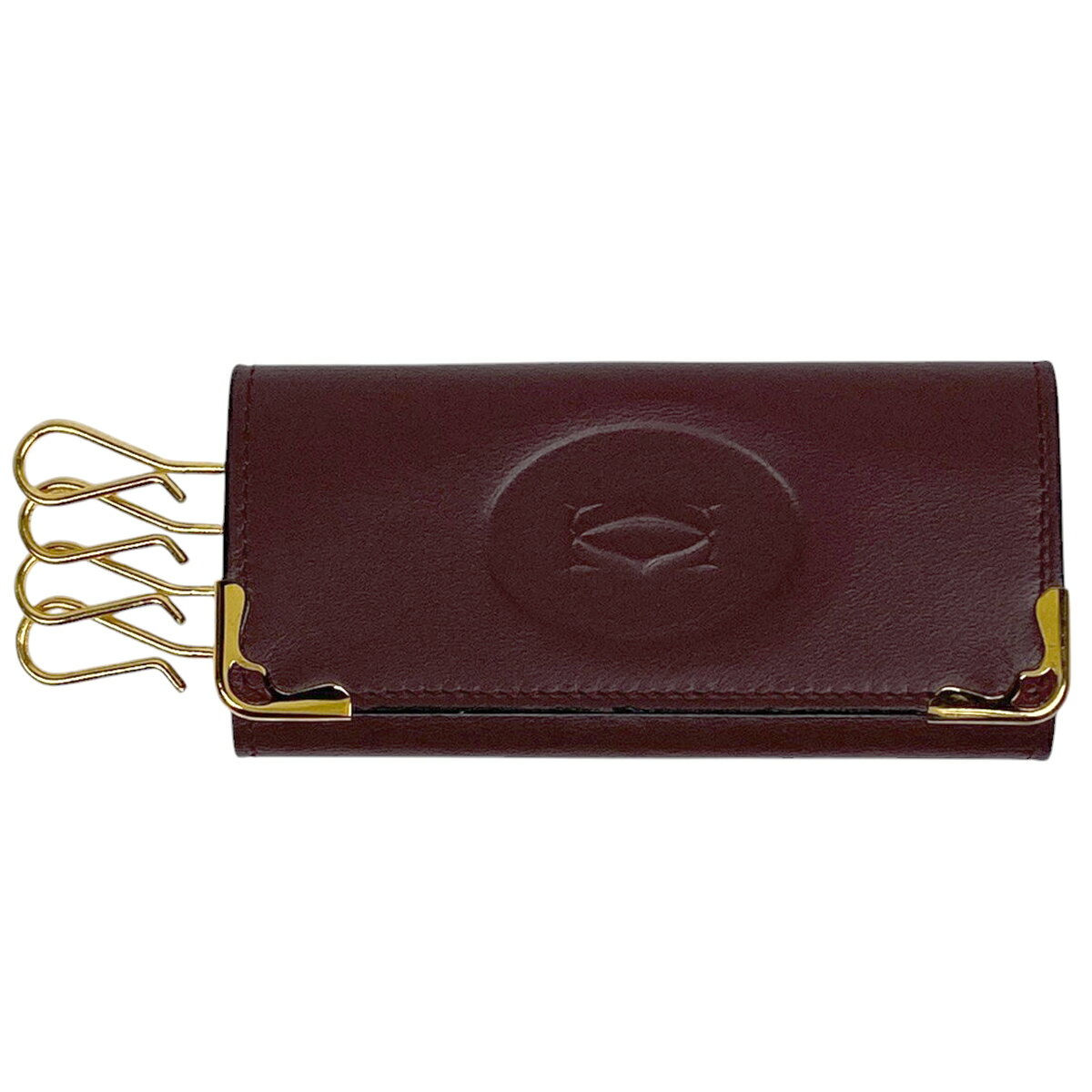 未使用】カルティエ Cartier 6連キーケース マストライン 未使用】カルティエ Cartier 6連キーケース マストライン