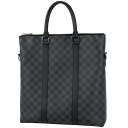ルイ・ヴィトン Louis Vuitton アントン トート 2WAY ショルダーバッグ トートバッグ ダミエグラフィット ノワール(ブラック) N40000 ...
