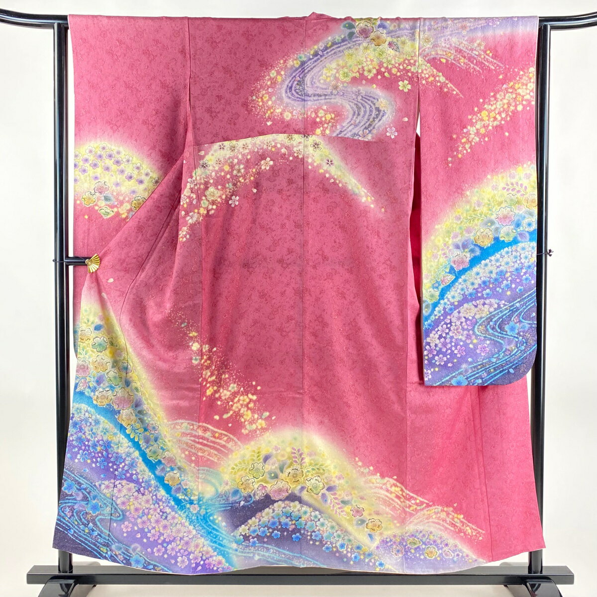 楽天市場】辻が花(カラーピンク)(和服|レディース 楽天市場】辻が花(カラーピンク)(和服|レディース