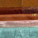 帯揚げ 優品 帯揚げ5枚セット 水色 正絹 和装小物 【中古】