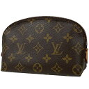 ルイ・ヴィトン Louis Vuitton ポシェット コスメティック メイク コスメ 化粧ポーチ モノグラム ブラウン M47515 レディース 【中古】