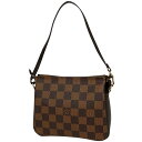 ルイ・ヴィトン Louis Vuitton トゥルース メイクアップ メイク コスメ アクセサリーポーチ ダミエ ブラウン N51982 レディース 【中古】(4)