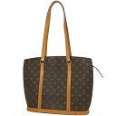 ルイ・ヴィトン Louis Vuitton バビロン 肩掛け ショルダーバッグ 通勤 トートバッグ モノグラム ブラウン M51102 レディース 【中古】