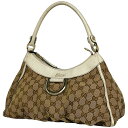 グッチ GUCCI GG柄 ショルダーバッグ アビー ワンショルダー ハンドバッグ ショルダーバッグ GGキャンバス ベージュ ホワイト 190525 レディー...