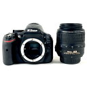 ニコン Nikon D5200 18-55 VR レンズキット ブラック デジタル 一眼レフカメラ 【中古】(2)