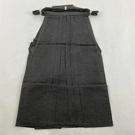 袴 馬乗袴 夏物 灰色 正絹 名品 【中古】 msp30 袴 馬乗袴 夏物 灰色 正絹 名品 【中古】 msp30