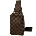 ルイ・ヴィトン Louis Vuitton ジェロニモス ウエストバッグ ショルダーバッグ ボディバッグ ダミエ ブラウン N51994 レディース 【中古】