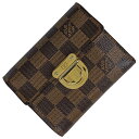 【店内最大70%OFF!3/4 20:00-3/11 1:59迄】 40%OFF ルイ・ヴィトン Louis Vuitton ポルト フォイユ コアラ 小銭入れ 札入れ 三つ折り財布 ダミエ ブラウン N60005 レディース 【中古】 msp39perb