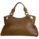 【店内最大70%OFF!5/9 20:00-5/16 1:59迄】 20%OFF カルティエ CARTIER マルチェロ ハンドバッグ トートバッグ ショルダーバッグ 肩掛け ハンドバッグ レザー ブラウン レディース 【中古】 msp29perb