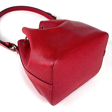ルイ・ヴィトン Louis Vuitton プチ ノエ 肩掛け ワンショルダー 巾着型 ショルダーバッグ エピ カスティリアンレッド M44107 レディース 【中古】