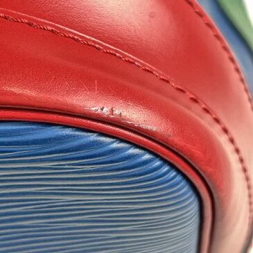 ルイ・ヴィトン Louis Vuitton ノエ 巾着型 肩掛け トリコロール ショルダーバッグ エピ トレドブルー ボルネオグリーン カスティリアンレッド M44082 レディース 【中古】