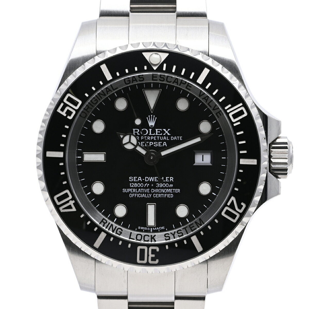 ロレックス ROLEX ディープシー クロノメーター 116660 腕時計 SS 自動巻き ブラック メンズ 【中古】のサムネイル