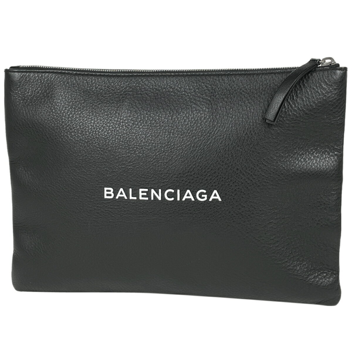 24%OFF バレンシアガ BALENCIAGA ショッピング クリップ M クラッチバッグ ロゴ 手持ち クラッチバッグ レザー ブラック 485110 レディース 【中古】 msp29perb