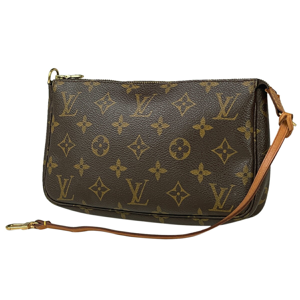 ルイ・ヴィトン Louis Vuitton ポシェット アクセソワール メイク コスメ アクセサリーポーチ モノグラム ブラウン M51980 レディース 【中古】