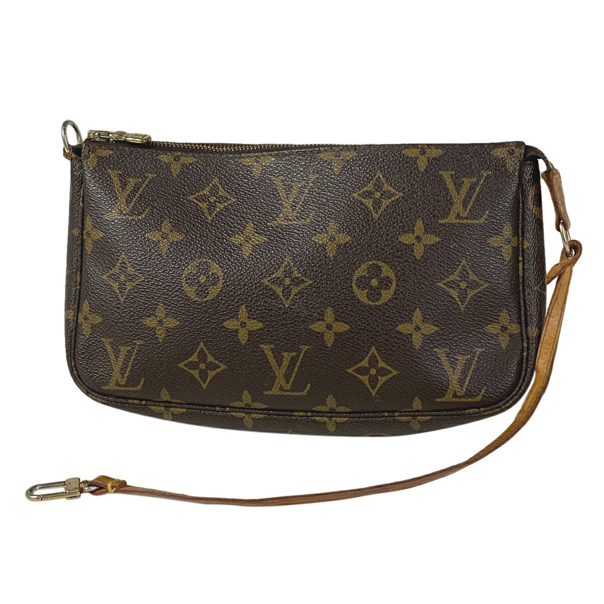 19%OFF ルイ・ヴィトン Louis Vuitton ポシェット アクセソワール メイク コスメ アクセサリーポーチ モノグラム ブラウン M51980 レディース 【中古】 msp29perb