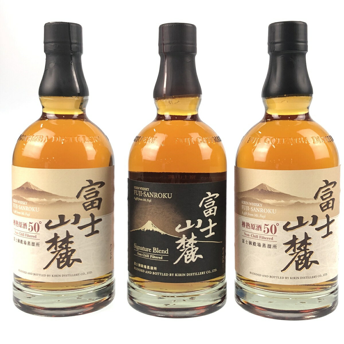 25%OFF 【東京都内限定発送】 3本 キリン KIRIN 富士山麓 樽熟原酒 50度 国産 700ml ウイスキー セット 【中古】