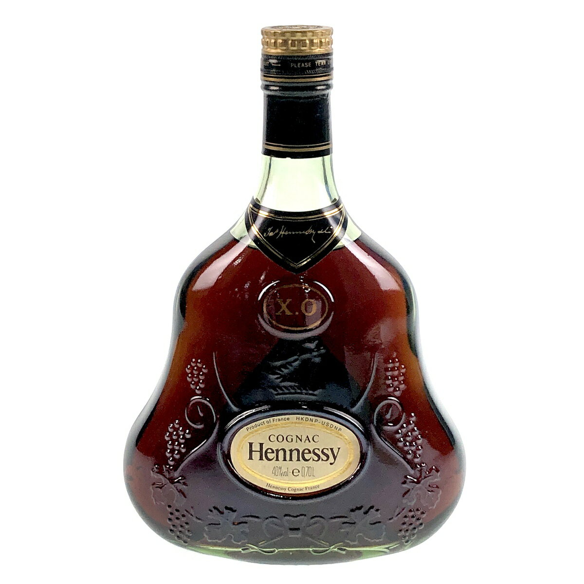 【ポイント10倍】ヘネシー Hennessy XO 金キャップ グリーンボトル 700ml ブランデー コニャック 【中古】
