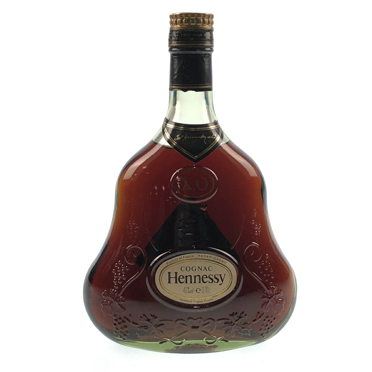 【ポイント10倍】ヘネシー Hennessy XO 金キャップ グリーンボトル 700ml ブランデー コニャック 【中古】