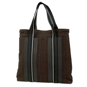 エルメス HERMES トロカヴェルティカル MM ショルダーバッグ トートバッグ キャンバス ブラウン レディース 通販セール