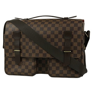ルイ・ヴィトン Louis Vuitton ブロードウェイ 斜め掛け ショルダーバッグ ダミエ ブラウン N42270 レディース キャンペーン