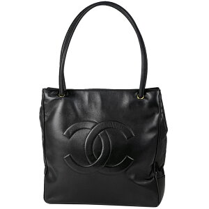 シャネル CHANEL ココマーク トートバッグ CCマーク ショルダーバッグ 肩掛け レザー ブラック レディース キャンペーン