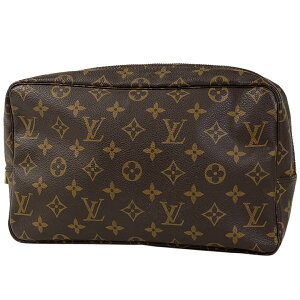 ルイ・ヴィトン Louis Vuitton トゥルース トワレット 28 メイク コスメ セカンドバッグ 化粧ポーチ モノグラム ブラウン M47522 レディース 安売り