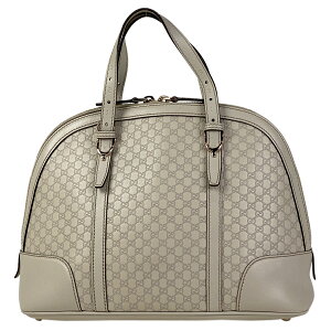 グッチ GUCCI グッチニース マイクログッチシマ ハンドバッグ 2WAY ショルダーバッグ ハンドバッグ シマレザー オフホワイト 309617 レディース キャンペーン