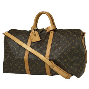 ルイ・ヴィトン Louis Vuitton キーポル バンドリエール 50 旅行 出張 ボストンバッグ モノグラム ブラウン M41416 レディース キャンペーン
