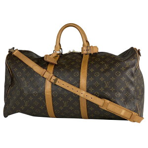 ルイ・ヴィトン Louis Vuitton キーポル バンドリエール 55 旅行 出張 ボストンバッグ モノグラム ブラウン M41414 レディース 通販
