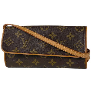 ルイ・ヴィトン Louis Vuitton ポシェットツイン PM クラッチバッグ 2WAY ショルダーバッグ モノグラム ブラウン M51854 レディース 通販