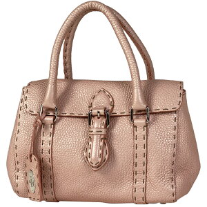 フェンディ FENDI セレリア ハンドバッグ 手提げ ロゴ ミニリンダ ステッチ ハンドバッグ レザー ピンク 8BR486 レディース ネット通販