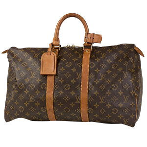 ルイ・ヴィトン Louis Vuitton キーポル 45 ハンドバッグ 旅行 出張 ビジネス ボストンバッグ モノグラム ブラウン M41428 レディース バーゲン