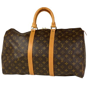 ルイ・ヴィトン Louis Vuitton キーポル 45 ハンドバッグ 旅行 出張 ビジネス ボストンバッグ モノグラム ブラウン M41428 レディース 格安セール