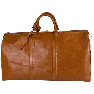 ルイ・ヴィトン Louis Vuitton キーポル 50 旅行 出張 ハンドバッグ ボストンバッグ エピ ジパングゴールド M42968 レディース 通販