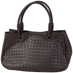 ボッテガヴェネタ BOTTEGAVENETA イントレチャート ハンドバッグ 手提げ 編み込み メッシュ ナッパ ハンドバッグ レザー ブラウン レディース 通販