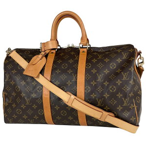 ルイ・ヴィトン Louis Vuitton キーポル バンドリエール 45 旅行 出張 ボストンバッグ モノグラム ブラウン M41418 レディース 安売り