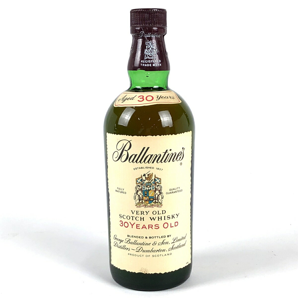 バランタイン Ballantines 30年 ベリーオールド 赤キャップ 青旗 750ml スコッチウイスキー ブレンデッド 【中古】