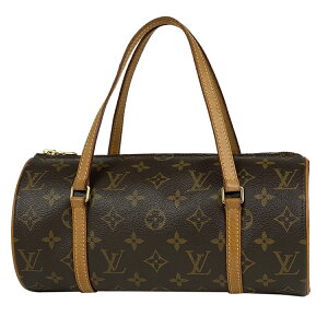 ルイ・ヴィトン Louis Vuitton パピヨン 26 バレルバッグ 筒型 旧型 ハンドバッグ モノグラム ブラウン M51386 レディース ネット予約