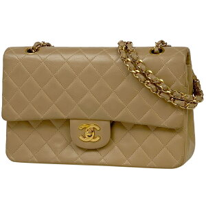 【ジャンク品】シャネル CHANEL マトラッセ ダブルフラップ チェーン ショルダーバッグ ココマーク CC ハンドバッグ ショルダーバッグ レザー ベージュ レディース キャンペーン