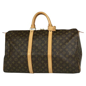 ルイ・ヴィトン Louis Vuitton キーポル 50 ハンドバッグ 旅行 出張 ビジネス ボストンバッグ モノグラム ブラウン M41426 レディース 通販セール