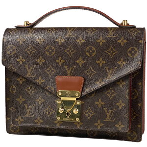 ルイ・ヴィトン Louis Vuitton モンソー 28 ハンドバッグ ショルダーバッグ 2WAY ハンドバッグ モノグラム ブラウン M51185 レディース ネット予約